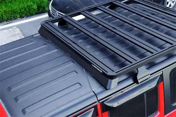 Thiết bị phụ kiện bên ngoài của xe ngoài đường Đứng trên mái cho Jeep Wrangler JL JK 1500 * 1425 * 55mm