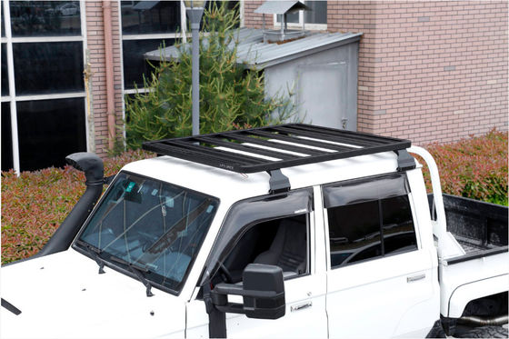 Đen Akzo Nobel bột phủ Universal Roof Rack Basket 4x4 nhôm hợp kim mái