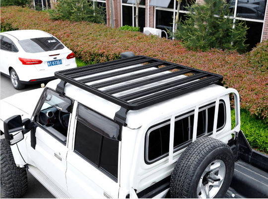 Đen Akzo Nobel bột phủ Universal Roof Rack Basket 4x4 nhôm hợp kim mái