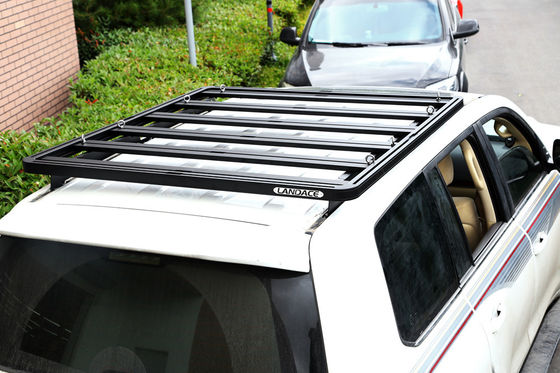 1889 * 1225mm Anodic Oxidated Surface Steel Aluminum Black Roof Rack cho Y60 SUV Car Bar 4x4