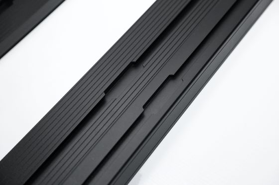1889 * 1225mm Anodic Oxidated Surface Steel Aluminum Black Roof Rack cho Y60 SUV Car Bar 4x4