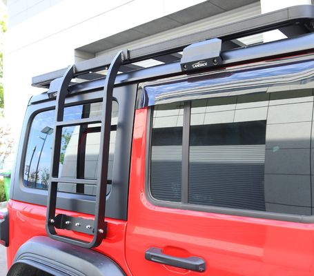 Landace Roof Rack Side Ladder Kit hoàn hảo phù hợp với Jeep Wrangler 833 * 400 * 261mm N.W 6kg