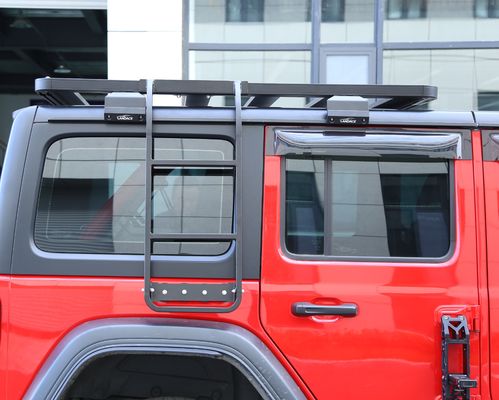 Landace Roof Rack Side Ladder Kit hoàn hảo phù hợp với Jeep Wrangler 833 * 400 * 261mm N.W 6kg