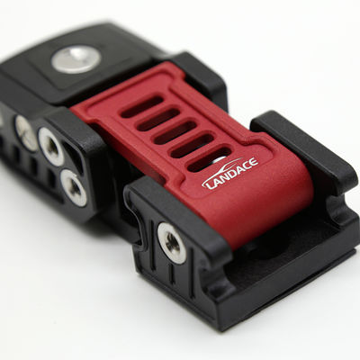Jeep JL tùy chỉnh 2X nhôm Hood khóa khóa bắt Buckle với bề mặt anodizing