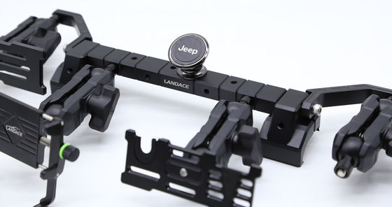 360 độ điều chỉnh quay đa mục đích DASH MOUNT KIT cho Jeep WRANGLER màu đen