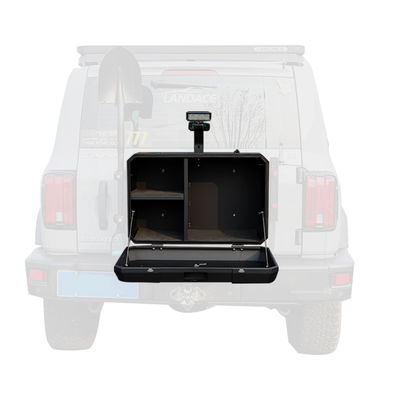 WEY TANK 300 Cửa sau bên ngoài Lưu trữ hộp túi nhôm hợp kim Jeep phù hợp Trọng lượng ròng 13,4kg