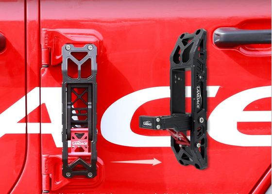 JEEP tương thích Đen Anodized chân chân cho dễ dàng lắp đặt trên cửa leo