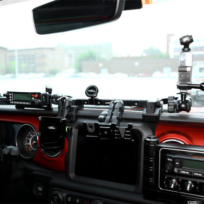 Jeep Wrangler Điện thoại GoPro CB Microphone và máy ảnh DSLR với thiết kế hình học