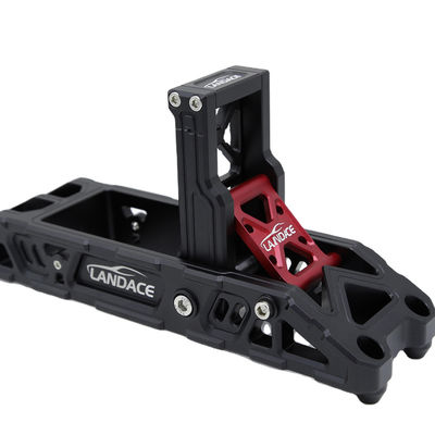 Khóa cửa Đường vít Bên bước kim loại gấp chân Peg Pedal phụ kiện bên ngoài cho Jeep Wrangler