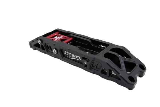Khóa cửa Đường vít Bên bước kim loại gấp chân Peg Pedal phụ kiện bên ngoài cho Jeep Wrangler