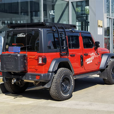 400kg Capacity Durable Jeep Roof Rack Bar with Ladders and Car Luggage Carrier (Đường xếp hàng trên mái xe Jeep bền với thang và người mang hành lý xe hơi)