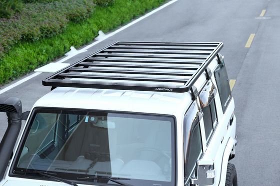 Universal 4X4 Steel Roof Tray Cargo Carrier cho SUV Jimny Fj Cruiser Hợp kim nhôm