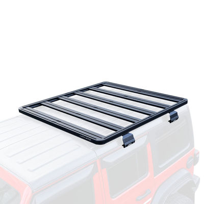 Thùng hàng hóa mái thép không gỉ 150 * 142 * 5 Kích thước Thang hành lý không tải cho Jeep