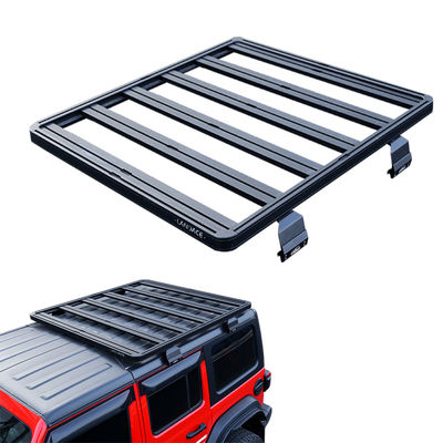 Thùng hàng hóa mái thép không gỉ 150 * 142 * 5 Kích thước Thang hành lý không tải cho Jeep