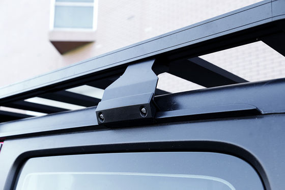 Jeep Wrangler mái nhà Rack 4 Runner Đen xe ô tô mái nhà Xách hành lý 1500 * 1425 * 55mm