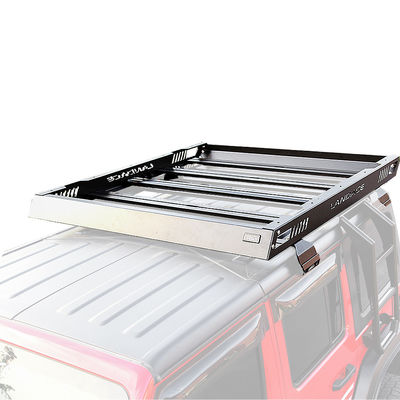 Đen bột phủ trên mái nhà Cổ cho Jeep Wrangler thiết kế thép không gỉ tùy chỉnh