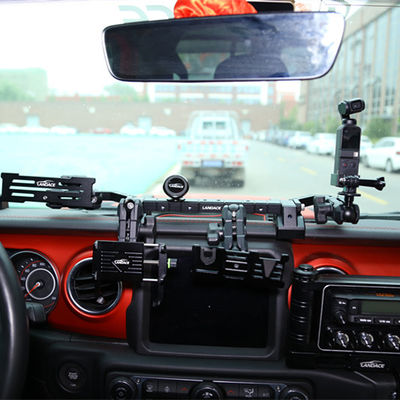 Anodic Oxidated Center Console Dashboard Phone Holder Mount cho phụ kiện JEEP Wrangler